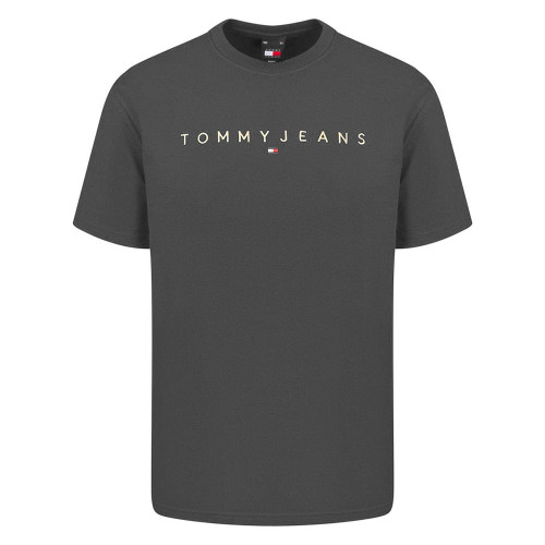 Tommy Hilfiger Ανδρική κοντομάνικη μπλούζα Gold Linear Logo Tee